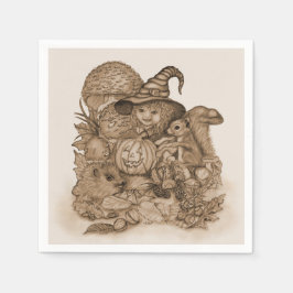 Bästa Önskemål för ett Happy thanksgiving Pappersservett