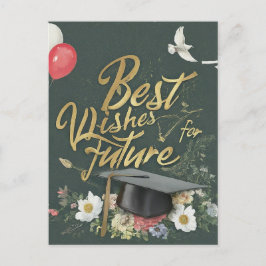 Bästa önskemål för framtiden vykort