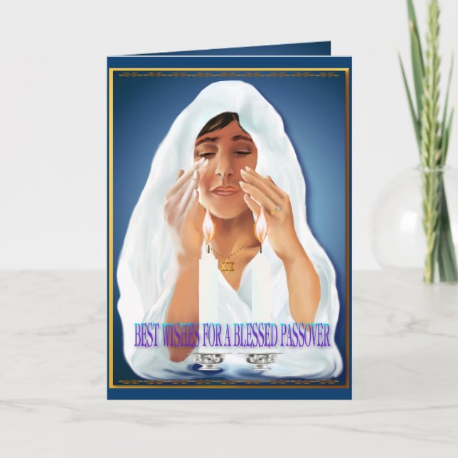 Bästa Önskemål för Pessover-kort Kort (Framsida)