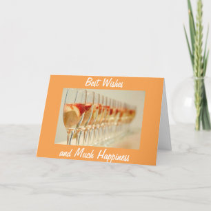 BÄSTA ÖNSKEMÅL OCH MYCKET GLÄDJE FÖR ER KORT