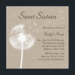 Bästa Önskemål! om inbjudan till Sweet sixteen om<br><div class="desc">En flytande och delikat dandelion på en illustrerad bakgrund för sprickor dekorerar födelsedagsfest inbjudan. Den kan enkelt anpassas efter vilken födelsedagspresent eller Quinceanera som helst. Det visas på grundläggande papper. Jag rekommenderar dock att de linor som är papprare väger och struktur för en större sprickkänsla. Om det behövs ytterligare samordnande...</div>