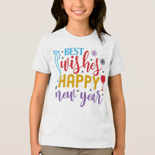 Bästa önskningar Gott nytt år Design-80967 T Shirt
