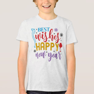 Bästa önskningar Gott nytt år Design-80967 T Shirt