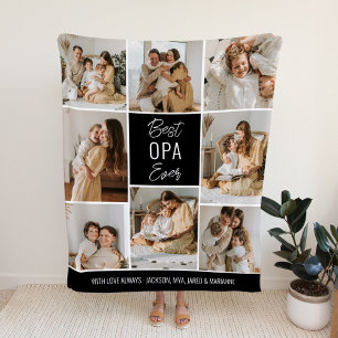 Bästa OPA någonsin-Anpassningsbar Fleece Blanket