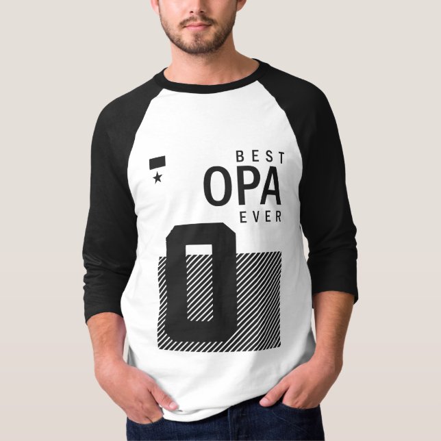 Bästa OPA någonsin T Shirt (Framsida)