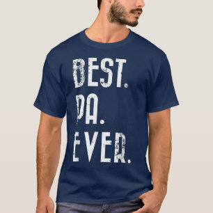 Bästa Pa Aldrig Fars dag-gåva morfar T Shirt