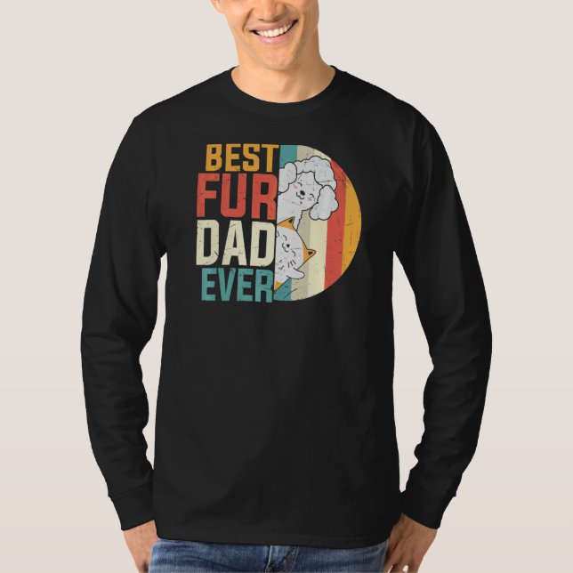 Bästa Päls Pappa någonsin Fars dag T Shirt (Framsida)