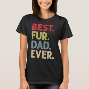 Bästa Päls Pappa någonsin För manar kattpappa elle T Shirt