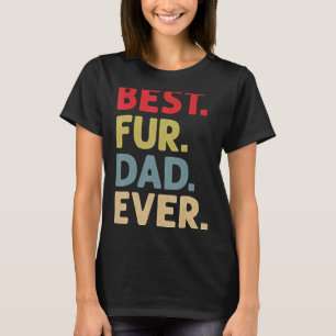 Bästa Päls Pappa någonsin För manar kattpappa elle T Shirt