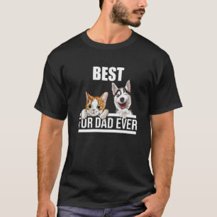 Bästa päls pappa någonsin Husdjur Pappa Bästa hu T Shirt