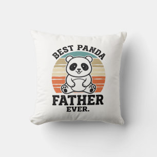 Bästa Panda Pappa Någonsin Vintage Panda Tröja Des Kudde