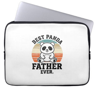 Bästa Panda Pappa Någonsin Vintage Panda Tröja Des Laptop Fodral