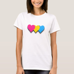 Bästa Pansexuality pridehjärtor Tröja