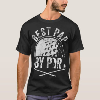 Bästa Pap by Par Shirt Golf Älskare Sports Gift Go T