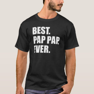 Bästa Pap Pap Någonsin T Shirt
