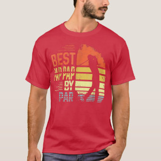 Bästa Pap Pap Pap Pap Fars dag Golf Kärlek T Shirt