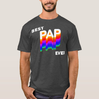 Bästa Pap-vardagsmorfar far-dagen T Shirt