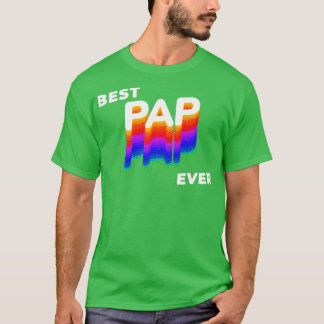 Bästa Pap-vardagsmorfar far-dagen T Shirt