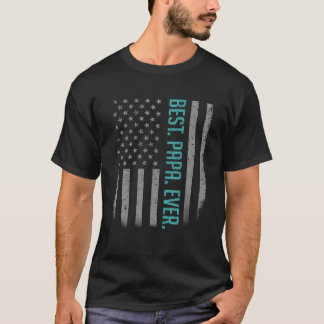 Bästa papa - USA:s flaggskeppsgåvor till FA T Shirt