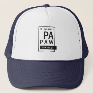 Bästa papaw Underbarare Keps