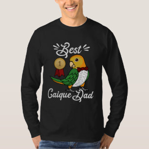 Bästa papegojepappa jag Vitbukad Caique T Shirt