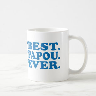 Bästa papou någonsin kaffemugg