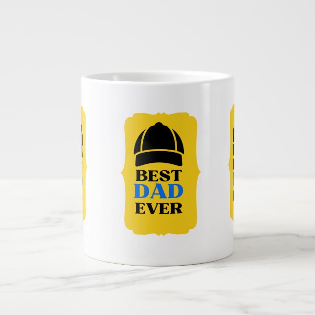 BÄSTA PAPPA ALLT JUMBO MUGG (Framsidan)