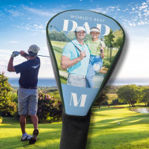 Bästa pappa anpassad foto monogram golfbana