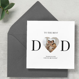 Bästa Pappa-Anpassningsbar-foto-hjärta | Fars dag