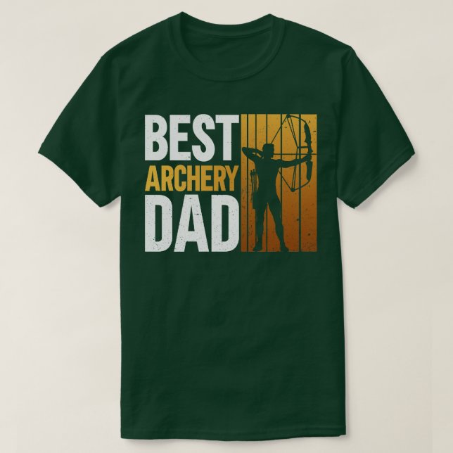 Bästa Pappa-arkitekturen, Bow Archer T Shirt (Design framsida)