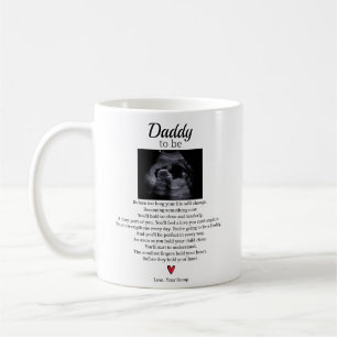 Bästa pappa att vara från Unborn Baby Dikt Kaffemugg