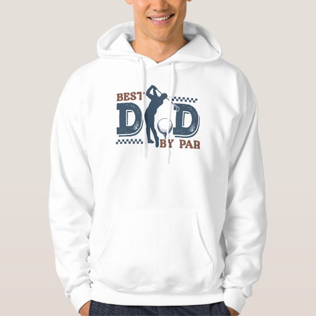 Bästa pappa av Par-hoodie Hoodie (Framsida)