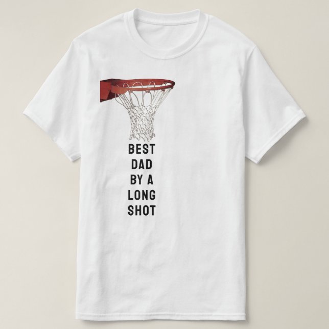 Bästa pappa basket t shirt (Design framsida)