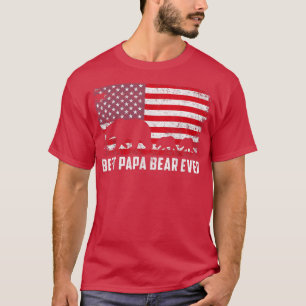 Bästa Pappa Bear någonsin Förenta staterna, USA, F T Shirt