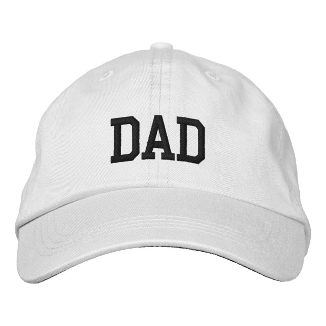 Bästa pappa broderad keps (Framsida)