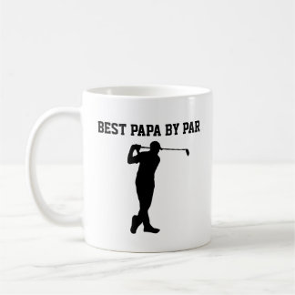 Bästa Pappa By Par Personliga Namn Golftees Kaffemugg