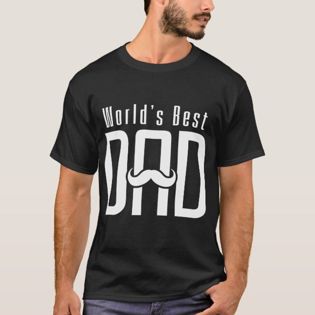 Bästa Pappa: Citat, Gift-idéer och sätt för Fantas T Shirt (Framsida)