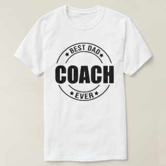 Bästa Pappa-coach någonsin, Lustigt Baseball Tee f