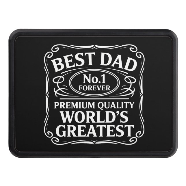 Bästa Pappa Dragkroksskydd (Framsidan)