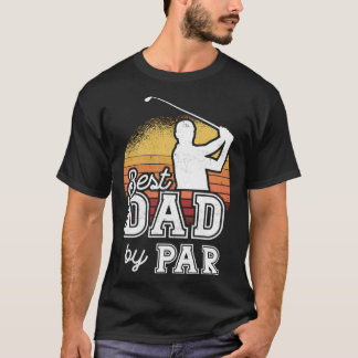 Bästa Pappa efter Far-dagen Golf Pappa Grandpa T Shirt