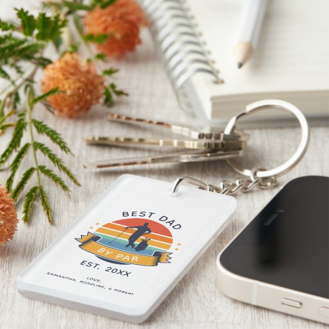 Bästa Pappa efter Fars dag Golf Älskare (Högra Framsidan)