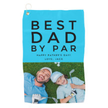 Bästa Pappa efter fotoutfoto Golf Fars dag Gift