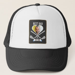 Bästa Pappa efter Par Golf Älskare Fars dag Funny Keps