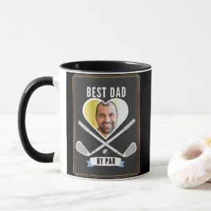 Bästa Pappa efter Par Golf Älskare Fars dag Funny Mugg