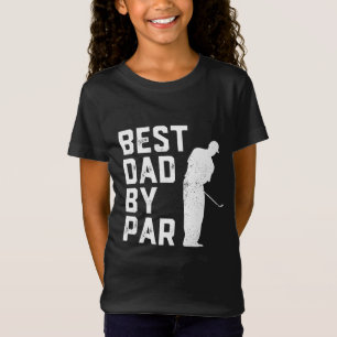 Bästa Pappa efter Par Golf Älskare Gift För manar T Shirt