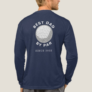 Bästa Pappa efter Par Golfing Pappa födelsedag Anp T Shirt