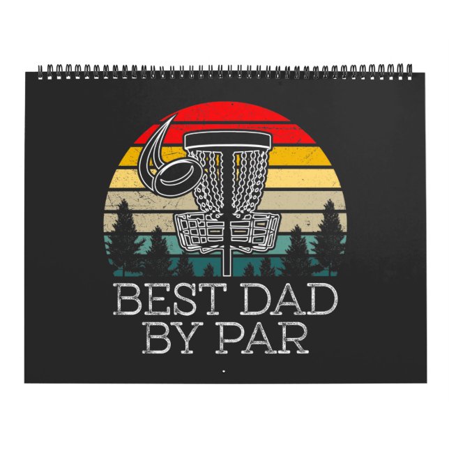 Bästa Pappa efter Par Pappa Disk Golf Kalender (Omslag)