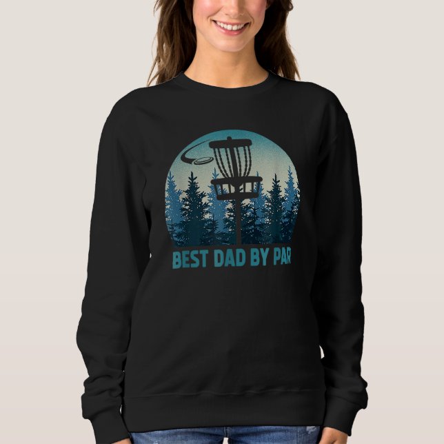 Bästa Pappa efter paragraf Golf Frisbee Golfer Far T Shirt (Framsida)