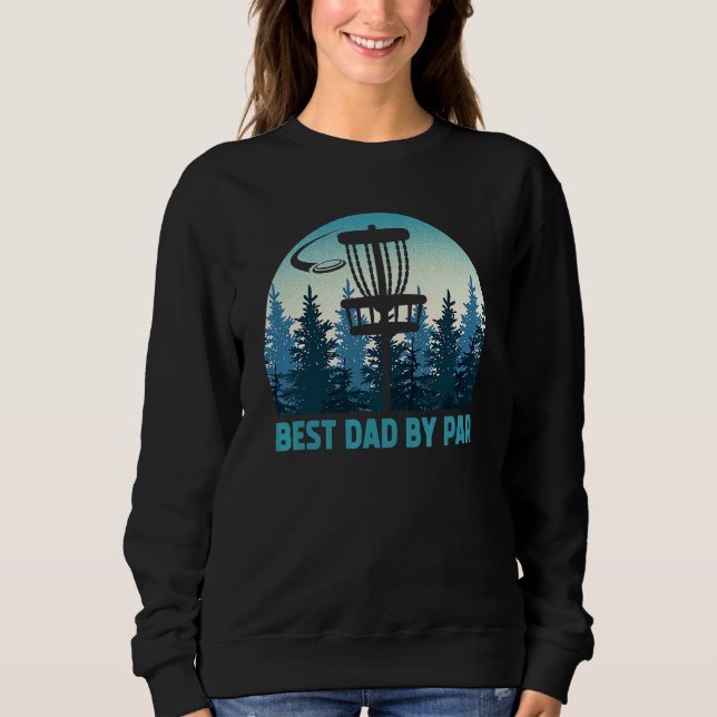 Bästa Pappa efter paragraf Golf Frisbee Golfer Far T Shirt (Framsida)