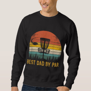 Bästa Pappa efter paragraf Golf Pappa Fars dag Lång Ärmad Tröja